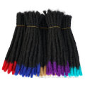 Fast shipping Soft Handmade Faux Locs Synthetic Dreadlocks Dirty Crochet Braiding Hair Extension